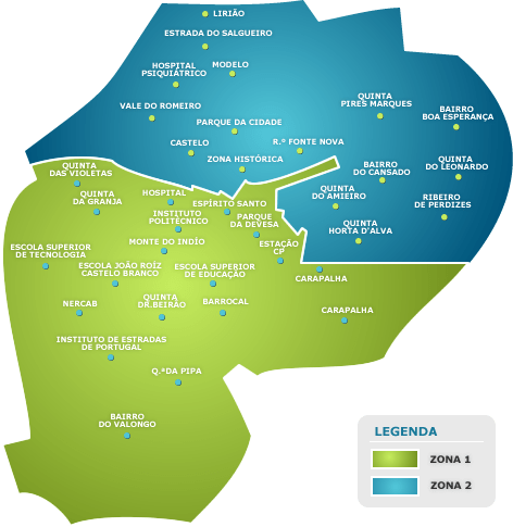 mapa_leituras_SMAS Castelo Branco