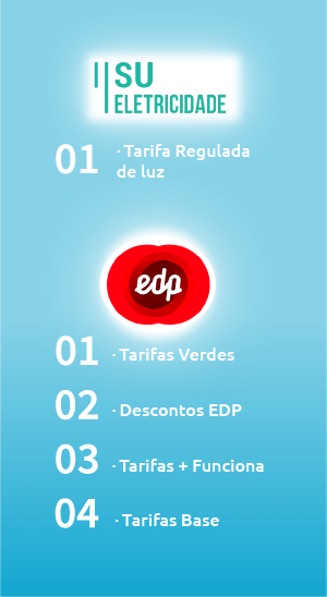 Tarifas EDP Comercial e EDP SU