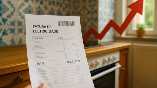 fatura de eletricidade alta em portugal no dia 17 de setembro