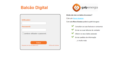 Balcão Digital Galp CUR