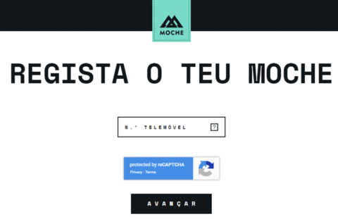 Registo Cartão Moche